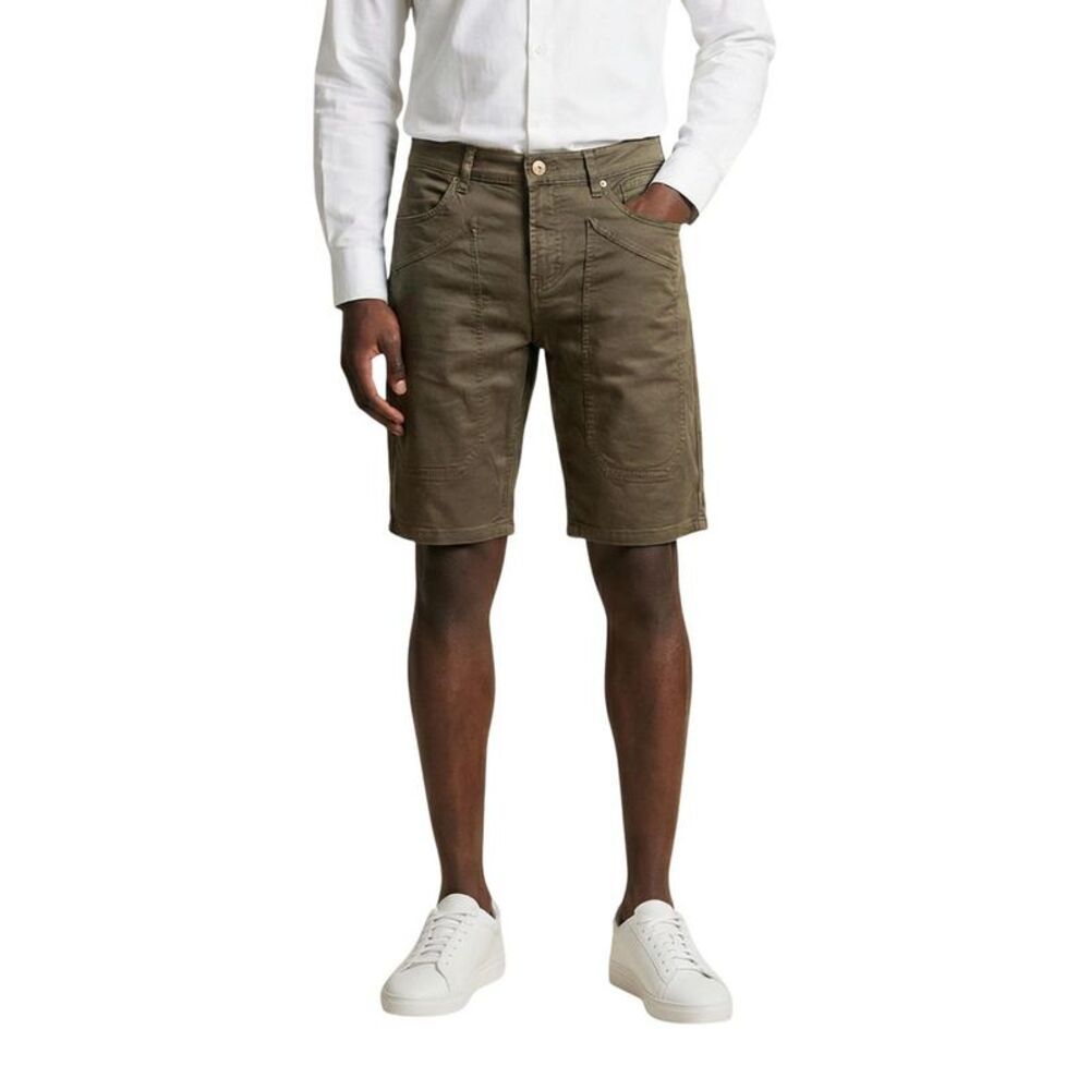 Jeckerson Bicolor Cotton Bermuda Men's Shorts